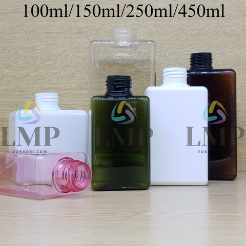 Chai lotion vuông cổ Ø24, Ø33