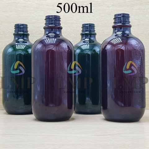 Chai PET 500ml 38g