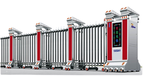 Cổng xếp Inox mã K23-01