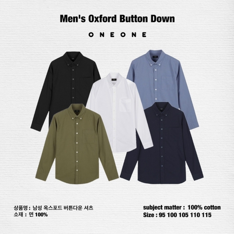 Oxford Button Down Shirt MSA3WC1901