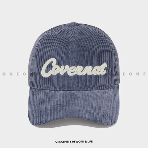 Authentic Applique Corduroy Ball Cap Navy