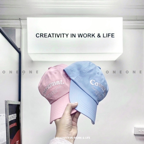 Serif Lettering Ball Cap