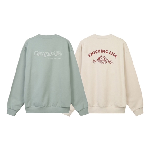 Common Heavyweight Graphic Sweatshirts MSB1TR3702