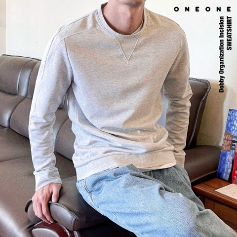 Dobby Organization Incision Round T-shirt MQTS2101