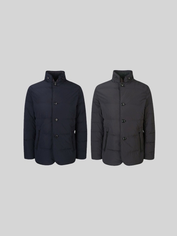 Double Collar Duck Down Padding Jumper