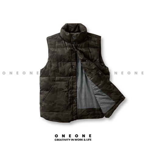 Camo Scratch Pattern Vest