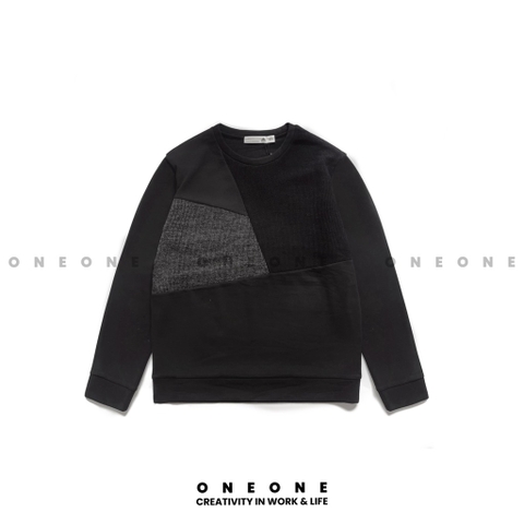 Double-Sided Fleece New Patch Sweatshirt