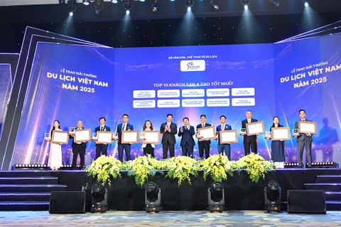 Top 10 Khách sạn 4 sao tốt nhất - Giải thưởng Du lịch Việt Nam 2025 