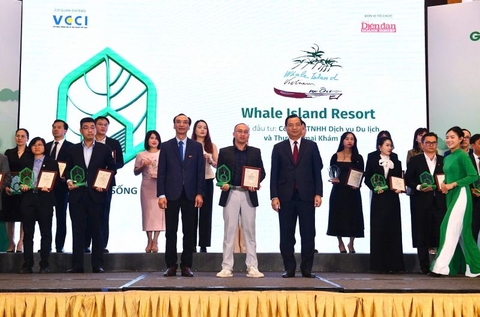 Whale Island Resort được vinh danh “Khu nghỉ dưỡng được yêu thích năm 2024”