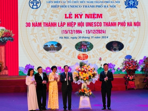 Hiệp hội UNESCO Hà Nội kỷ niệm 30 năm ngày thành lập (1994 - 2024)