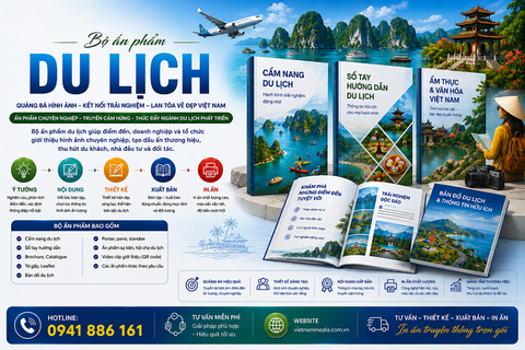 Quảng bá Hình ảnh Điểm đến bằng Bộ Ấn phẩm Du lịch