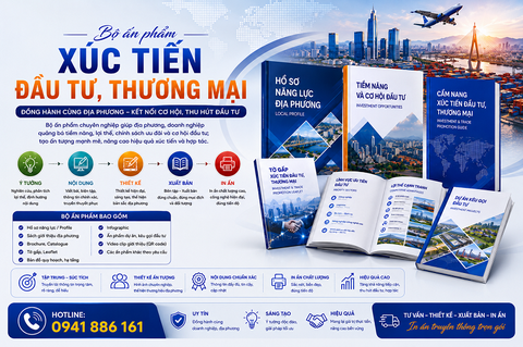 Thiết kế Tài liệu Xúc tiến Thu hút Đầu tư cho Xã, Phường 2026