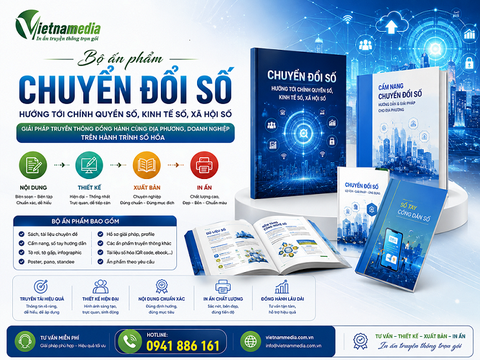 Bộ Ấn phẩm Tuyên truyền Chuyển đổi số