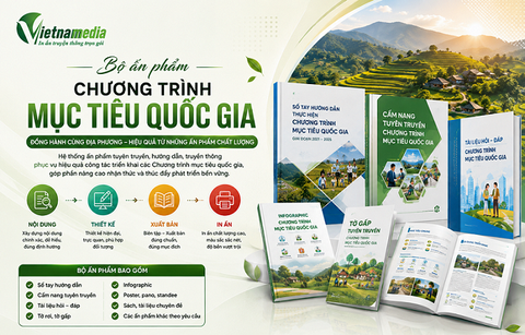 Bộ Ấn phẩm Tuyên truyền Chương trình mục tiêu quốc gia
