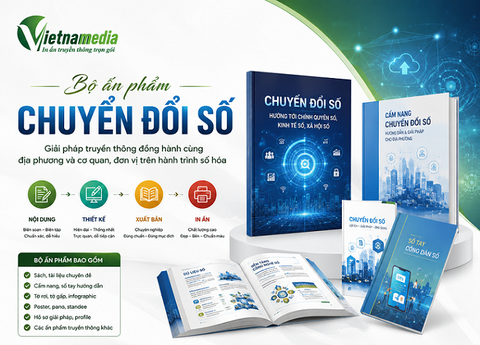 Bộ Ấn phẩm Tuyên truyền Chuyển đổi số