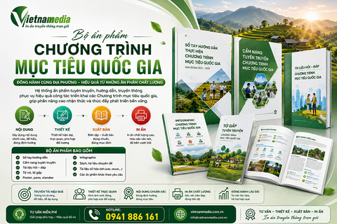 Bộ Ấn phẩm Tuyên truyền Chương trình mục tiêu quốc gia
