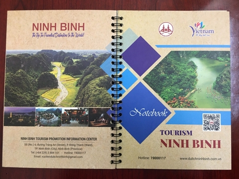 Sổ Lò xo Notebook - Giải pháp marketing quảng bá điểm đến hiệu quả