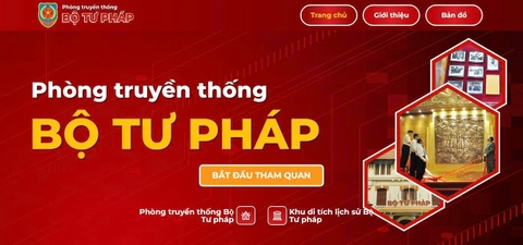 Trải nghiệm Dự án VR360 Phòng truyền thống ảo - Bộ Tư Pháp