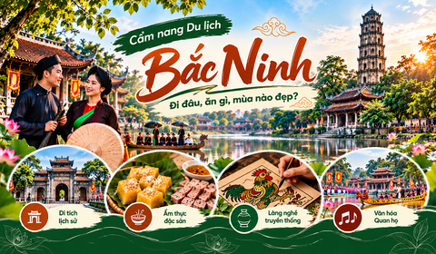 Cẩm nang Du lịch Bắc Ninh: Đi đâu, ăn gì, mùa nào đẹp?