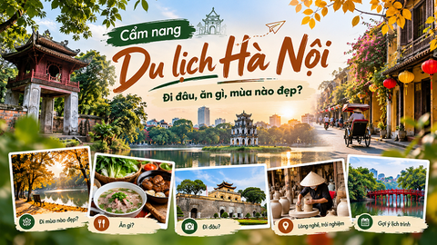 Cẩm nang Du lịch Hà Nội: Đi đâu, ăn gì, mùa nào đẹp?
