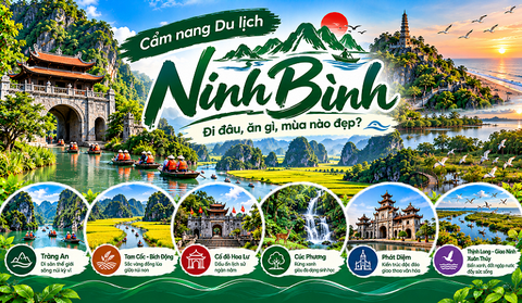 Cẩm nang Du lịch Ninh Bình: Đi đâu, ăn gì, mùa nào đẹp?