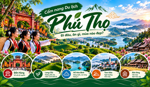 Cẩm nang Du lịch Phú Thọ: Đi đâu, ăn gì, mùa nào đẹp?
