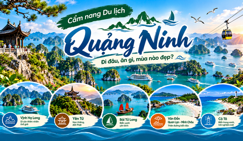 Cẩm nang Du lịch Quảng Ninh: Đi đâu, ăn gì, mùa nào đẹp?