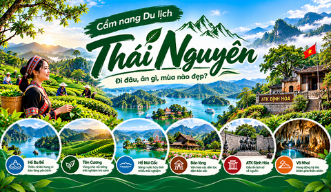 Cẩm nang Du lịch Thái Nguyên: Đi đâu, ăn gì, mùa nào đẹp?