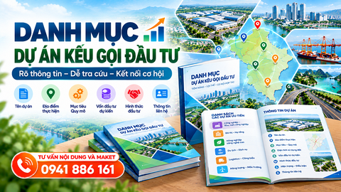 Danh mục dự án mời gọi đầu tư cần có những thông tin gì?