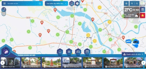 Trải nghiệm Dự án VR360 Địa chỉ đỏ Hà Nội