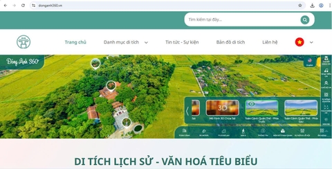 Dự án VR360 Đông Anh - Hà Nội: Số hóa không gian và quảng bá địa phương