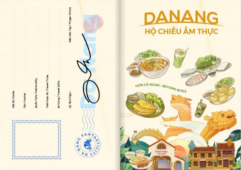 Mẫu Hộ chiếu Ẩm thực - Di sản - Du lịch xanh Đà Nẵng 2025