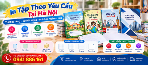 In Tập Theo Yêu Cầu Tại Hà Nội – Thiết Kế Riêng, In Chất Lượng