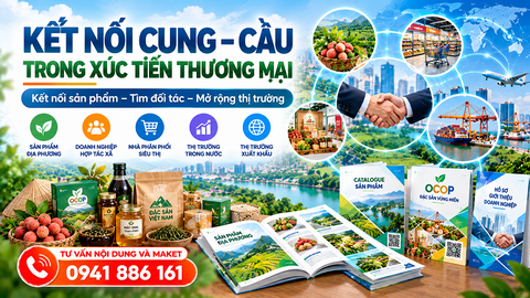 Kết nối cung - cầu trong xúc tiến thương mại
