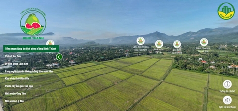 Dự án Khám phá Làng du lịch cộng đồng Bình Thành qua hệ thống VR360