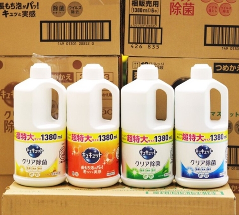 Top 5 nước rửa chén Nhật tốt nhất hiện nay