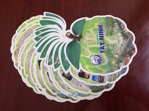 Mẫu Cẩm nang Du lịch, Tập gấp Du lịch ấn tượng độc đáo