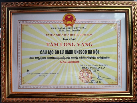 CLB Lữ hành Unesco Hà Nội - Hành trình Thiện nguyện năm 2024