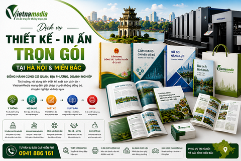 Dịch vụ Thiết kế In ấn trọn gói tại Hà Nội, miền Bắc