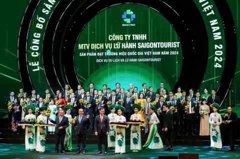 Công ty Dịch vụ Lữ hành Saigontourist - Thương hiệu Quốc gia năm 2024