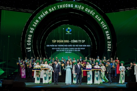 Tập đoàn BRG vinh dự nhận danh hiệu “Thương Hiệu Quốc Gia Việt Nam” 2024