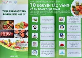 Mẫu Tờ rơi Tuyên truyền An toàn Thực phẩm đẹp