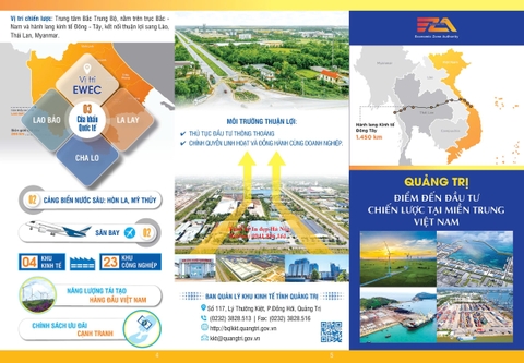 Xu hướng Thiết kế Tờ rơi Tập gấp Xúc tiến Đầu tư Khu Công nghiệp