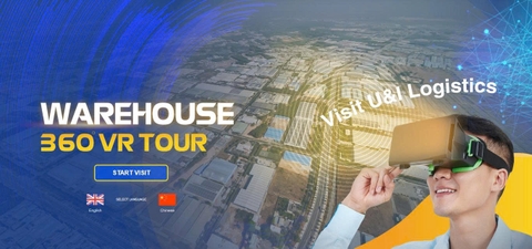 VR Tour Nhà máy Warehouse U&I Logistics - Giải pháp tham quan thực tế ảo logistics hiện đại