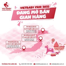 Triển lãm Vietbaby Fair 2025 tại Thủ đô Hà Nội