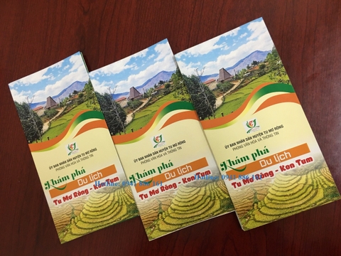 Thiết kế in Brochure, Tờ rơi Du lịch số lượng ít giá rẻ tại Hà Nội