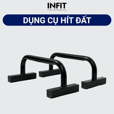 Dụng Cụ Hít Đất Chống Đẩy Parallettes INFIT 18cm