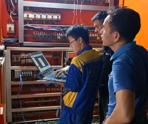 DỰ ÁN: SỬA CHỮA MÁY ĐỊNH HÌNH, MÁY UỐN THÉP TẠI CÔNG TY D-STEEL VINA KOREA, HÀ NAM