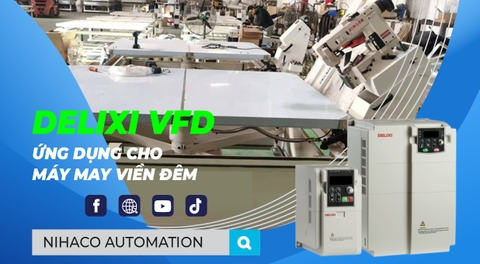 Cung Cấp - Lắp Đặt Biến Tần Cho Máy May (Ép) Viền Đệm