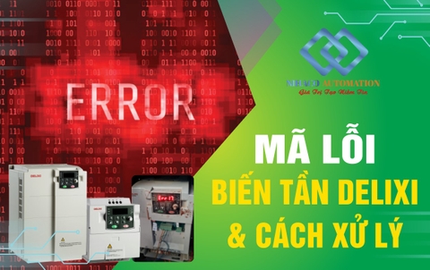 Tổng hợp các mã lỗi của biến tần Delixi và cách khắc phục
